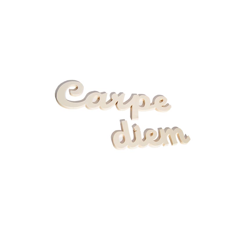 Schrift Carpe Diem