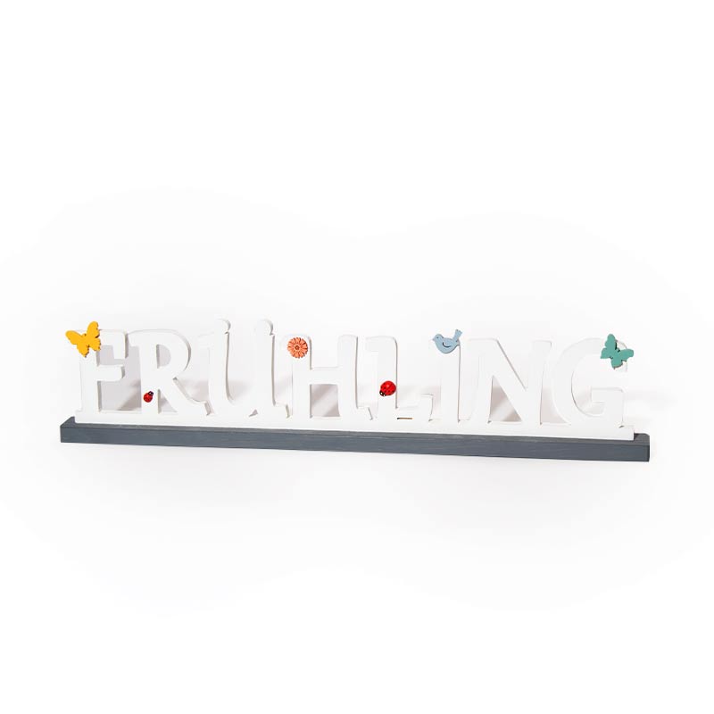 Schrift Fr&uuml;hling