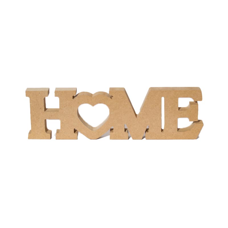 Schriftzug Home