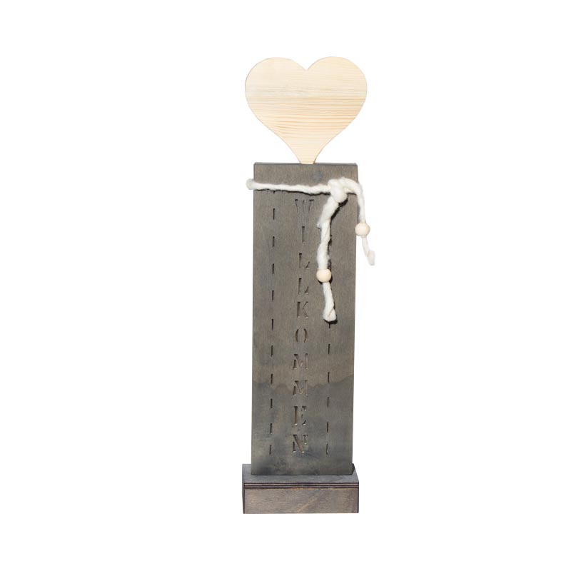 Lichts&auml;ule Willkommen