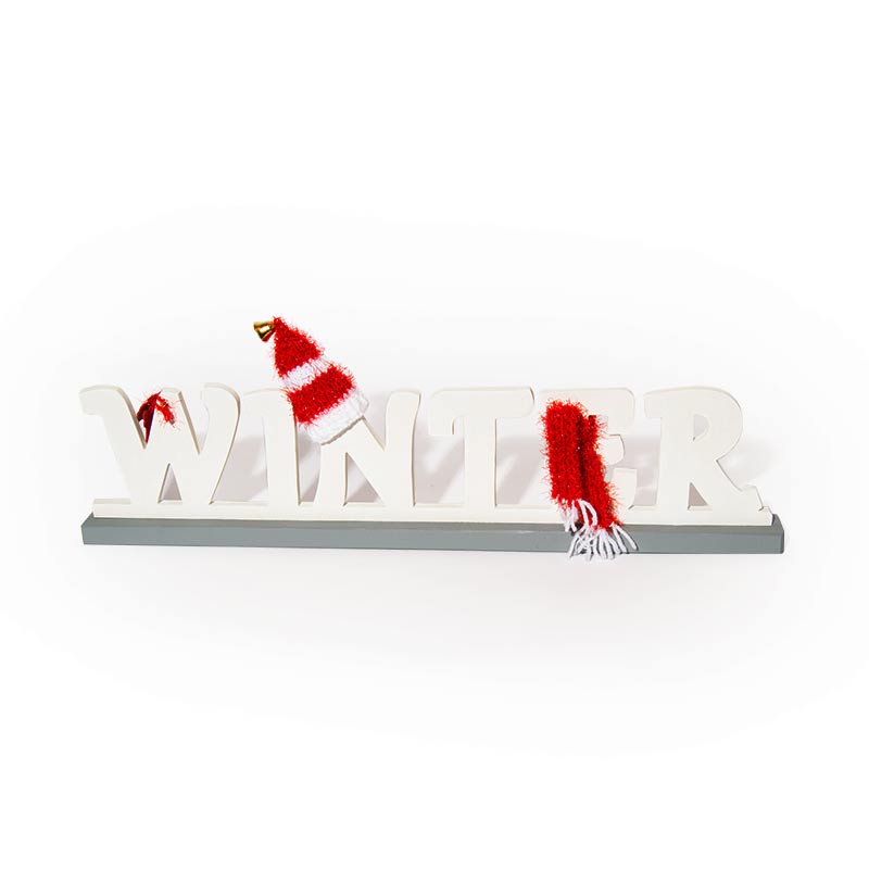 Schriftzug Winter